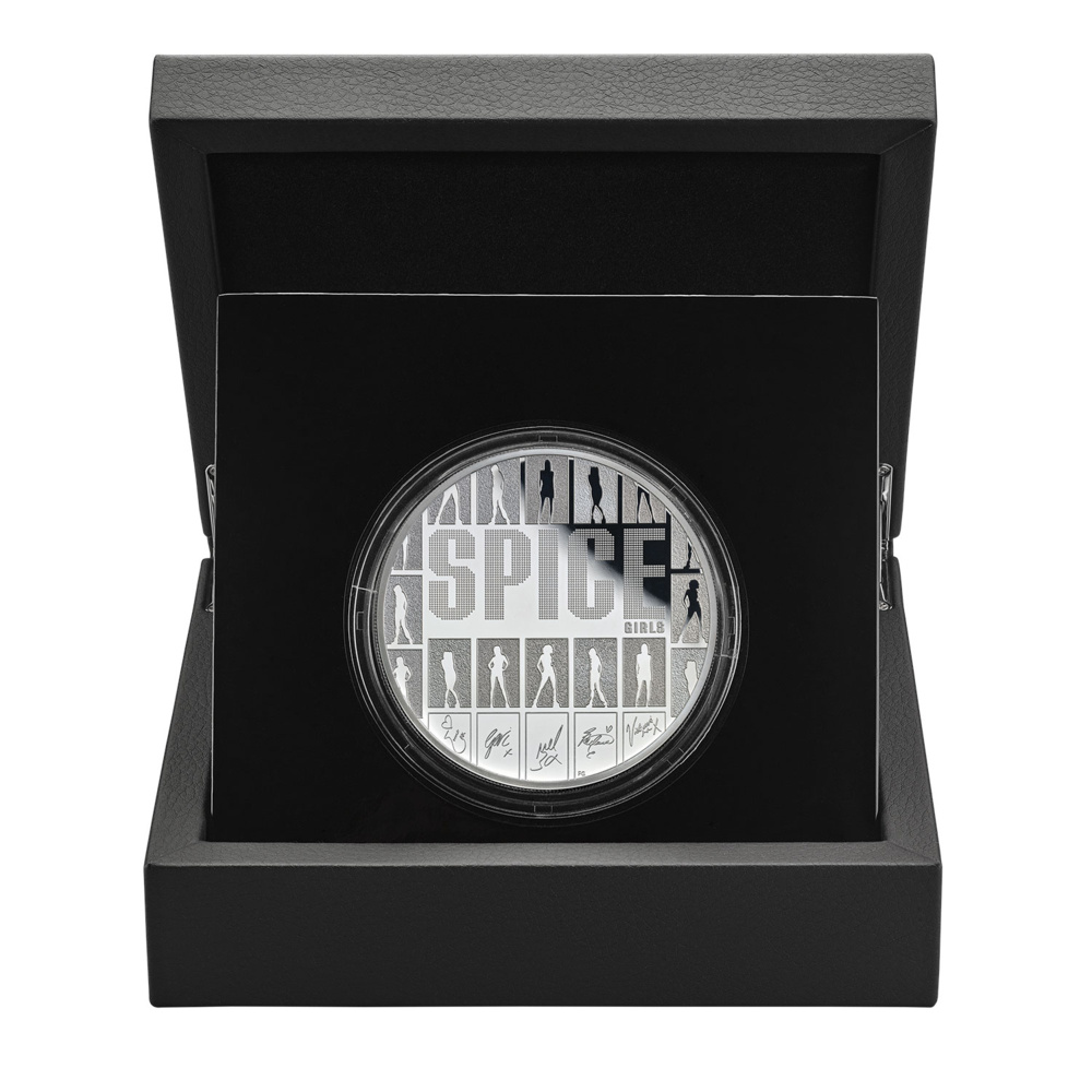 Silver coin Legends of Music – Spice Girls 2 OZ Great Britain 2026- Limited Edition 500