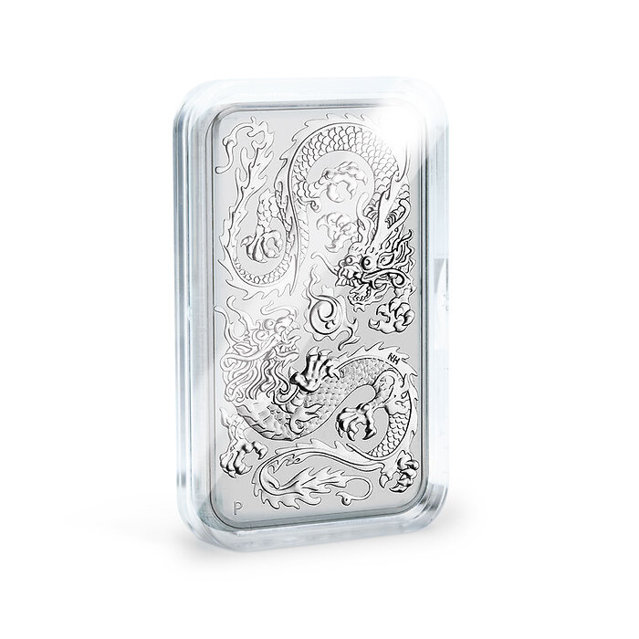 Ultra Perfect Fit Münzkapseln für 1 oz. Silver Dragon (47,6 x 27,6 mm), 10er-Pack