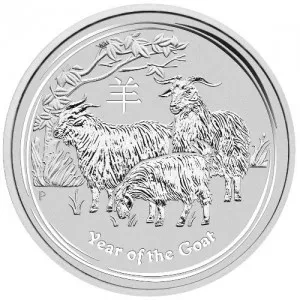 Stříbrná mince Rok Kozy 2015 1 Kilo