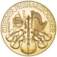 Wiener Philharmoniker 1/2 Oz Gold Coin