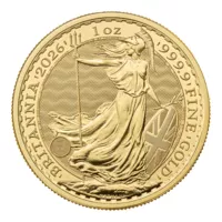 Zlatá mince Britannia 1 Oz