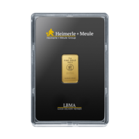 Heimerle + Meule Investiční zlatý slitek 5g