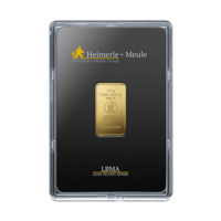 Heimerle + Meule Investiční zlatý slitek 10g