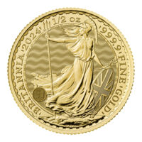 Zlatá mince Britannia 1/2 Oz 2024