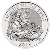 Stříbrná investiční mince Valiant 1 Oz 2019