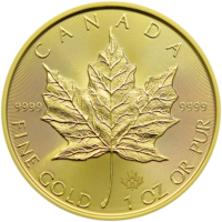 Zlatá mince Maple Leaf 1 Oz