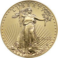 Zlatá mince American Eagle 1/2 Oz
