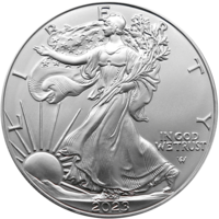 Stříbrná mince American Eagle 1 Oz 2023