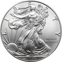 Stříbrná mince American Eagle 1 Oz 2022