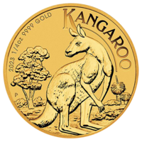 Zlatá mince Kangaroo 1/4 Oz 2023