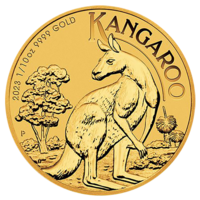 Zlatá mince Kangaroo 1/10 Oz