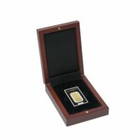 Archivační box VOLTERRA pro zlatý slitek 250 g, mahagon