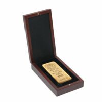 Archivační box VOLTERRA pro zlatý slitek 500/1000 g, mahagon