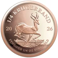 Krugerrand 1/4 Oz 2026 Gold Coin