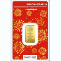 Argor-Heraeus Limited edition Rok draka 2024 zlatý slitek 5g