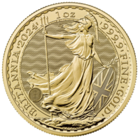 Zlatá mince Britannia 1 Oz 2024