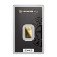 Argor Heraeus Investment Gold Bar 2g