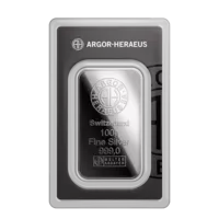 Argor Heraeus Investment Silver Bar 100g