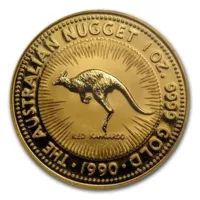 Zlatá mince Australian Nugget 1 Oz 1990