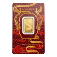 Pamp Fortuna Investment gold bar 5g - Good Luck Phoenix