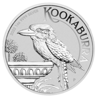 Stříbrná investiční mince Kookaburra 1 Oz 2022
