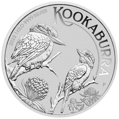 Stříbrná mince Australian Kookaburra 2023 1 Kilo
