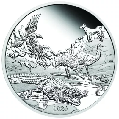 Wonders of Australia - The Outback 2026 1oz Silver Proof Coin