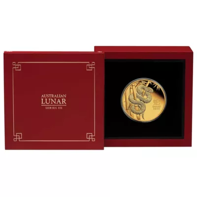 Gold Coin Year of the Snake 1 Oz 2025 - LUNAR SERIES III. Proof