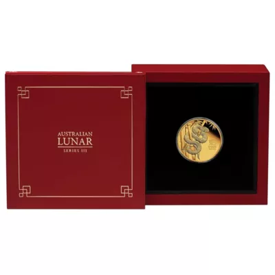 Gold Coin Year of the Snake 1/4 oz 2025 - LUNAR SERIES III Proof