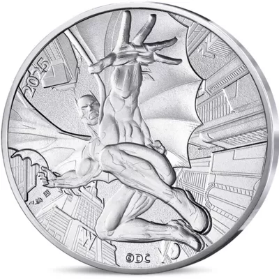 Silbermünze Batman, der dunkle Ritter 13 g 2025