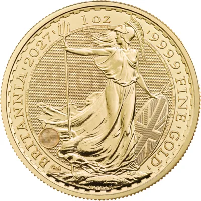 Britannia 2027 1oz Gold-Anlagemünze