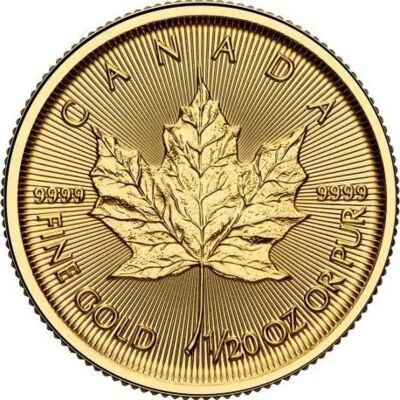 Maple Leaf 1/20 Oz 2025 Goldmünze