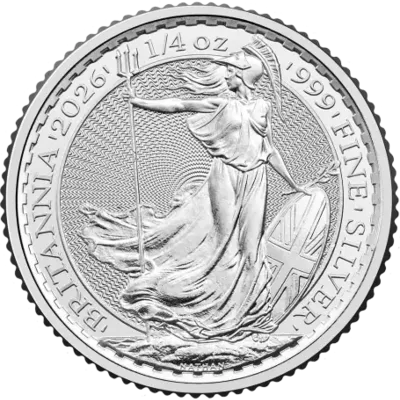 1/4 oz Britannia Charles III Silver Coin | 2026
