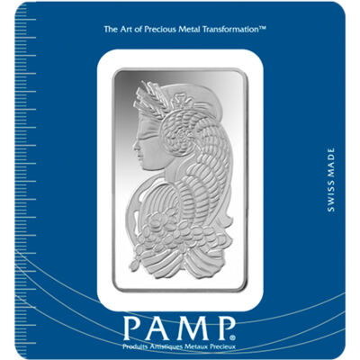 Pamp Fortuna Investment Silberbarren 100 g