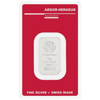 Argor Heraeus Investment Silberbarren 10g
