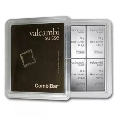 Valcambi 10 x 10 g Silber CombiBar™