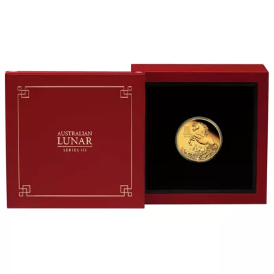 Gold Proof Coin Australian Lunar Series III 2026 Year of the Horse 1/4oz