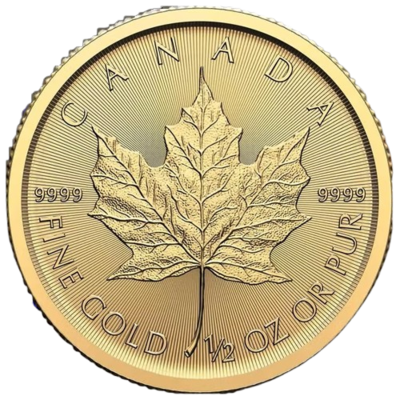 2026 Maple Leaf 1/2 Oz Goldmünze