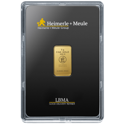 Heimerle + Meule Investiční zlatý slitek 10g