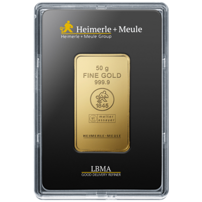 Heimerle + Meule Goldbar 50g
