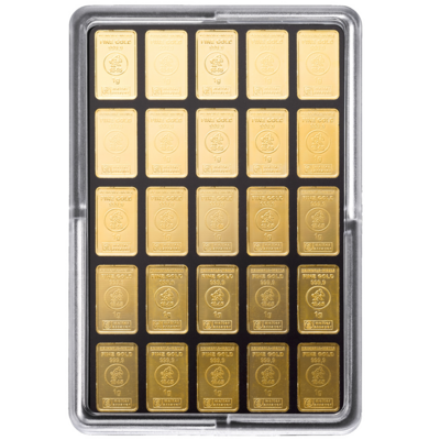 Heimerle + Meule Investment gold bar 25g - UNITY BOX