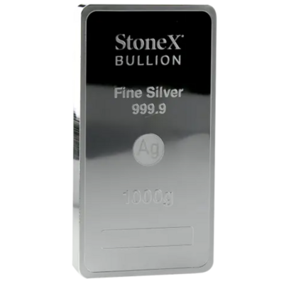 StoneX Bullion 1 kg Anlage-Silbermünze