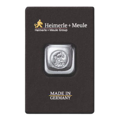 Heimerle + Meule Investiční stříbrný slitek 1oz