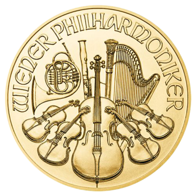 Wiener Philharmoniker 1/10 Oz Gold Coin