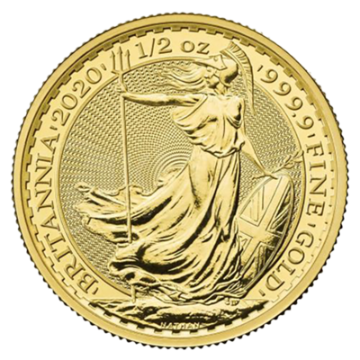 Britannia 1/2 Oz Goldmünze