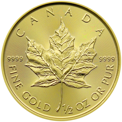 Maple Leaf 1/2 Oz Goldmünze