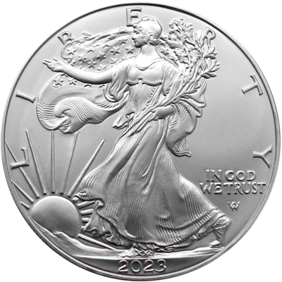 Stříbrná investiční mince American Eagle 1 Oz
