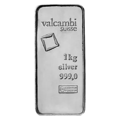 Valcambi Investment-Silberbarren 1000 g