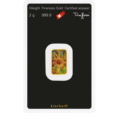 Argor Heraeus Kinebar Investment gold bar 2g