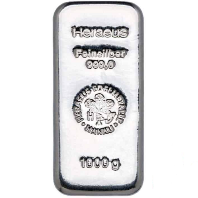 Heraeus Investment-Silberbarren 1000 g
